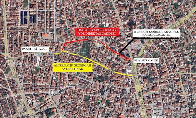 Dibektaş Caddesi’nde enerji hatları yer altına alınacak