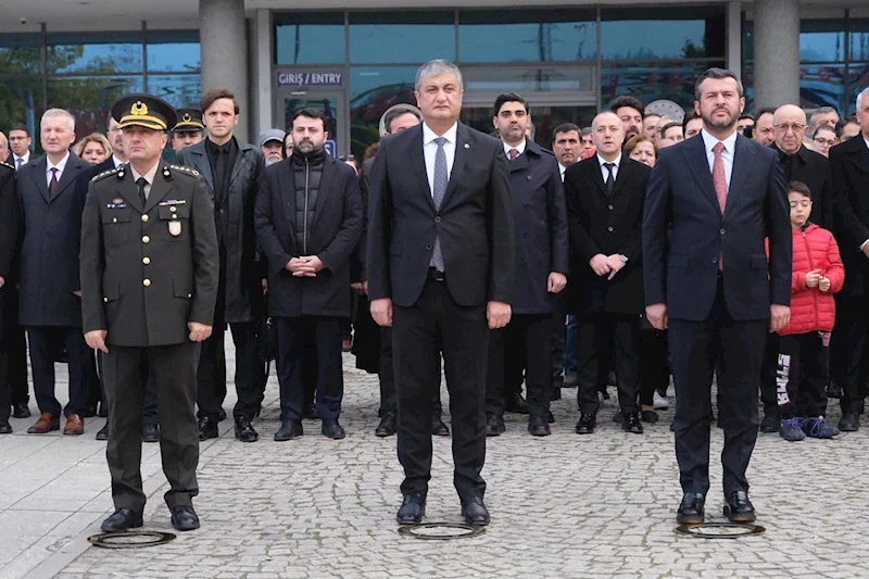 Karabük’te Atatürk’ü Anma Töreni Gerçekleştirildi