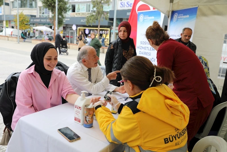 Büyükşehir’den diyabet farkındalığı