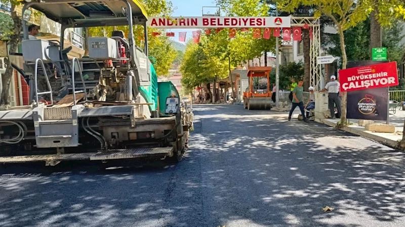 Andırın Merkezinde Ulaşım Konforu Büyükşehir’le Artırılıyor