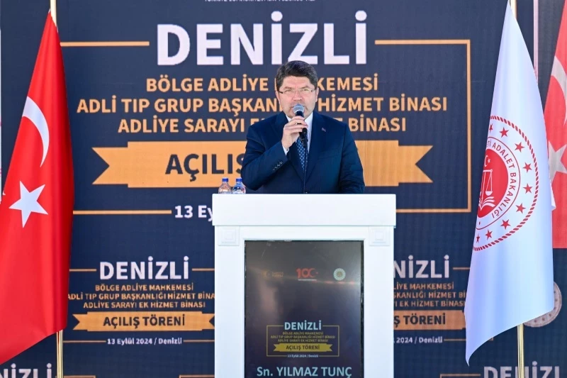 ADALET BAKANI YILMAZ TUNÇ, DENİZLİ