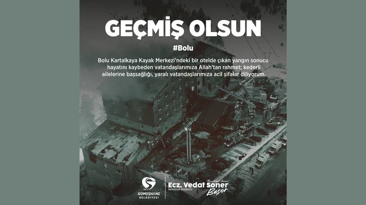 BAŞKANIMIZDAN, GEÇMİŞ OLSUN MESAJI