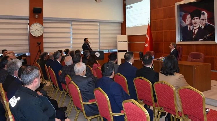 BAŞKANIMIZ, 2025 YILI 1. İL KOORDİNASYON KURULU TOPLANTISINA KATILARAK,  SUNUM YAPTI