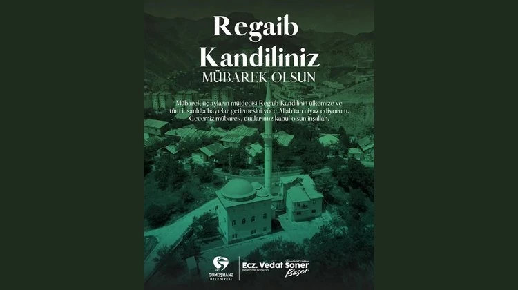 BAŞKANIMIZDAN, MÜBAREK ÜÇ AYLARIN MÜJDECİSİ REGAİB KANDİLİ MESAJI