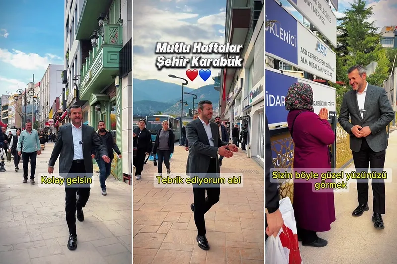 Karabük Belediye Başkanı Çetinkaya, Hemşehrilerine Hafta Mesajı Verdi