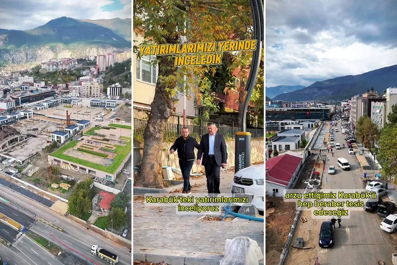 Karabük Belediye Başkanı Çetinkaya: Yatırımlar Yerinde İncelendi