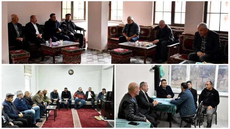 Gümüşhane Belediye Başkanı, Taziye Ziyaretleri Gerçekleştirdi