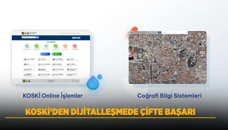 KOSKİ Dijitalleşmede İki Farklı Ödül Organizasyonunda Finalde