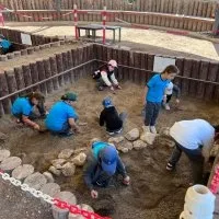 Öğrenciler Aktopraklık Arkeopark