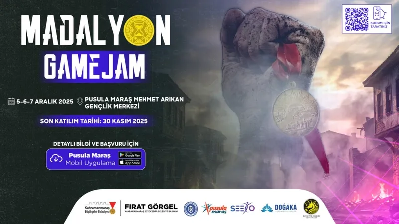 Madalyon Game Jam Etkinliği İçin Başvurular Başladı