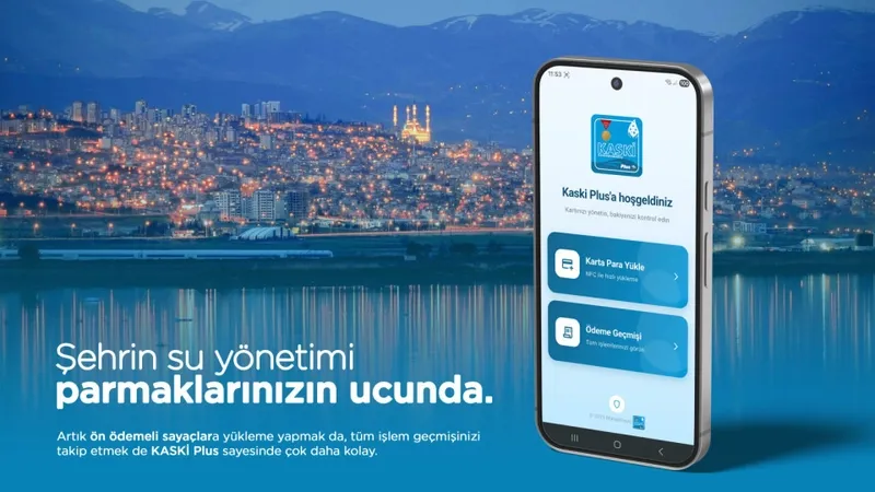 KASKİ, Su Yüklemesinde NFC Teknolojisi ile Türkiye