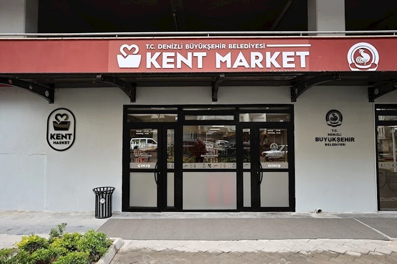 Denizli’de uygun alışverişin yeni adresi Büyükşehir Kent Market açılıyor