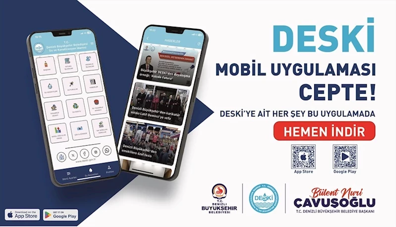 Büyükşehir DESKİ’den mobil uygulama