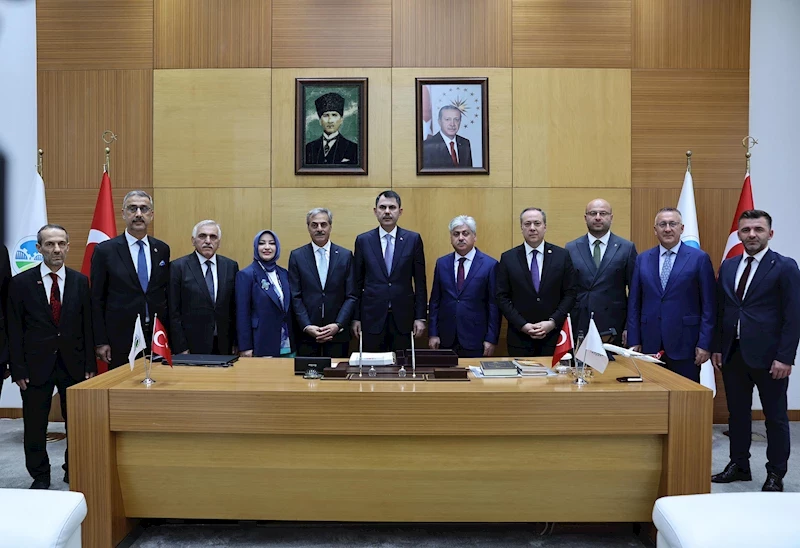 “Yeşil, sosyal ve dirençli şehir hedefimize Sayın Bakanımızın destekleriyle hızla ilerliyoruz”