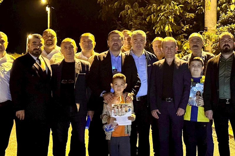 Başkan Çetinkaya, Aydınlıkevler Mahallesi’nde Vatandaşlarla Buluştu