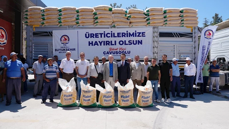 Denizli Büyükşehir’den küçük aile işletmelerine can suyu