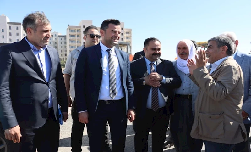 GENEL SEKRETER BEŞİKCİ, VİRANŞEHİR’DE YATIRIMLARI YERİNDE İNCELEDİ
