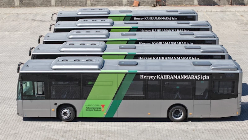 Büyükşehir’den ‘Yeşil Ulaşım’ Hamlesine 5 Yeni Otobüs Daha Katıldı