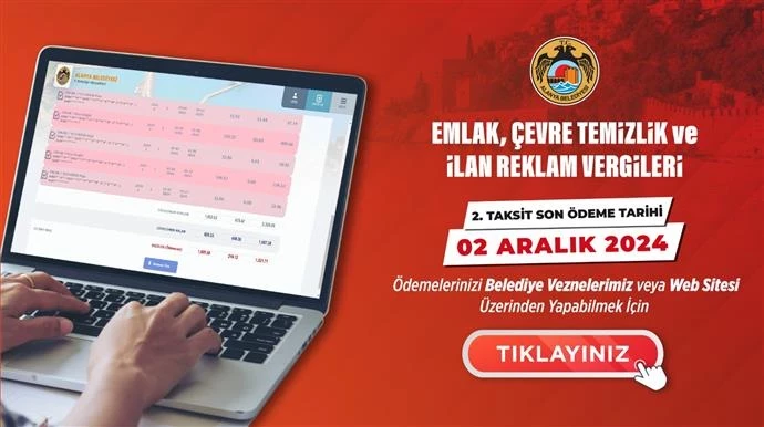 VERGİ ÖDEMELERİ İÇİN SON GÜN 2 ARALIK