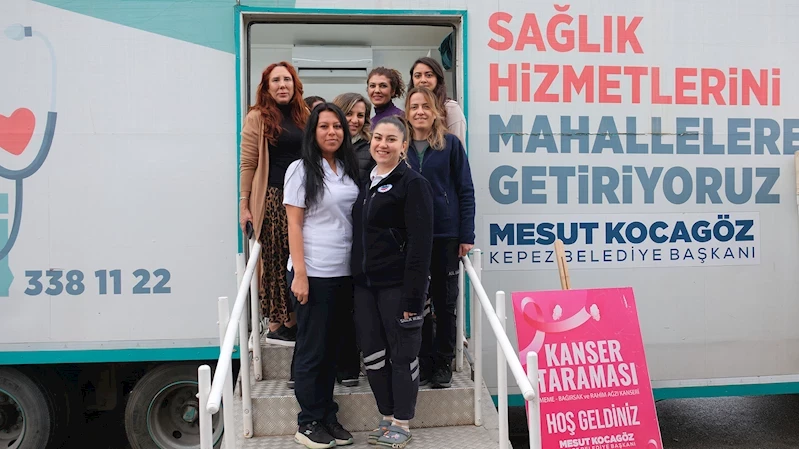 Mobil Sağlık Tırı Kemer’de